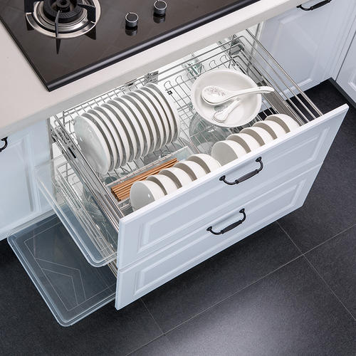 櫥柜兩層拉籃安裝有辦法，家居生活不發(fā)愁