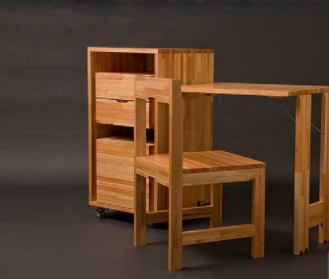 辦公桌隔斷屏風(fēng)：設(shè)計(jì)的桌椅柜移動(dòng)式辦公桌，體積小不占空間