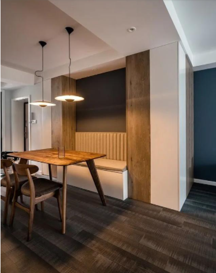 復(fù)式樓裝修案例：卡座+榻榻米+隱形儲藏室，收納無敵