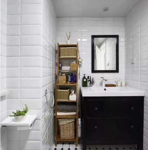 仿古典浴室柜：一個(gè)好用的衛(wèi)生間浴室柜可以這樣設(shè)計(jì)？