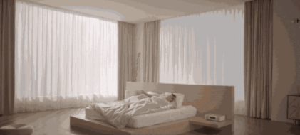 智能家具生活，智能窗簾在家居中的作用！