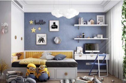 兒童房間裝修設(shè)計：兒童房裝修設(shè)計要點有哪些？兒童房窗簾怎么選？