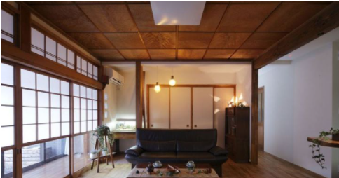 客廳家具裝修設計，日式客廳墻漆適合什么顏色？