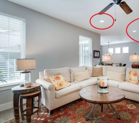 客廳裝修圖片：客廳裝修怎么選擇燈具，裝射燈還是筒燈？