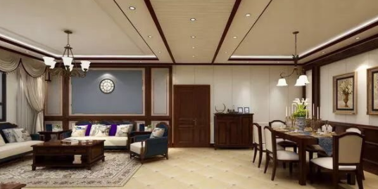 圓形容聲吊頂：竹木纖維板吊頂效果圖，竹木纖維板吊頂好嗎？