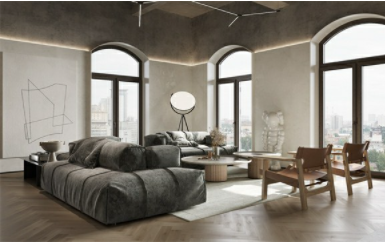 深圳單身公寓裝修;極簡的豪華單身公寓設(shè)計！