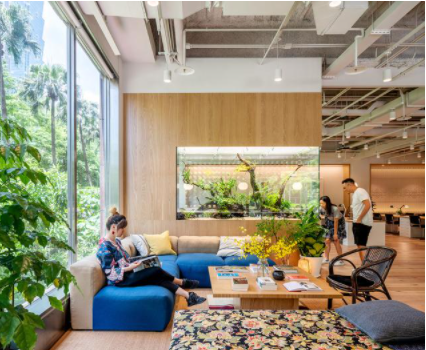 舒適環(huán)境地帶：舒適的辦公室，為家居設計帶來充滿活力的靈感