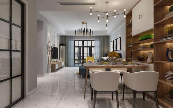 港式餐廳裝飾：小戶型餐廳，打造小酒柜，實(shí)用美觀