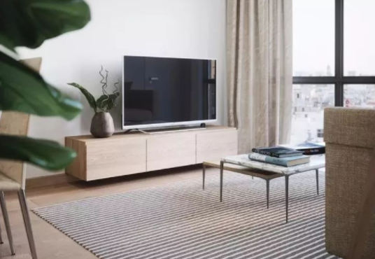 【電視柜設計圖】客廳不要電視柜，還能怎么設計？