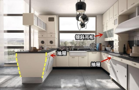 廚房墻磚改造：廚房你們會(huì)這樣定制地柜嗎？