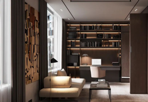 智能書柜定制：書柜新風(fēng)尚，演繹現(xiàn)代書房！