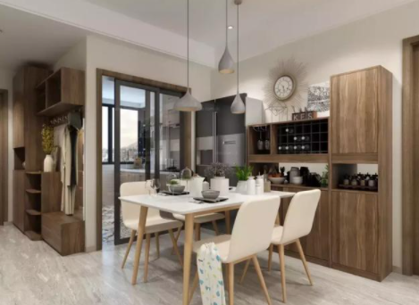 客廳裝飾畫風(fēng)水：這樣定制的客廳裝飾柜，面子、里子都有了~