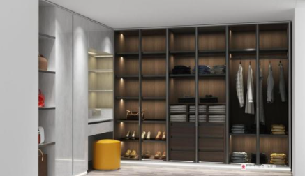 開放式衣柜設(shè)計，開放式衣帽柜如何防塵？