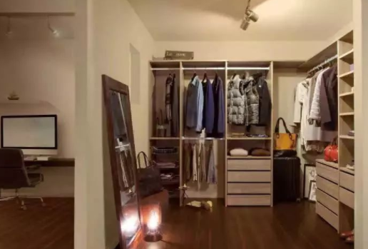 時尚衣帽間裝修：不同面積的衣帽間，怎么布局才算合理？