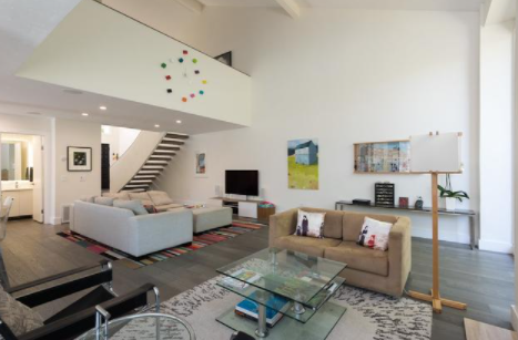 臥室燈光設(shè)計：臥室設(shè)計成了套房，衛(wèi)生間、衣帽間和書房一應(yīng)俱全！