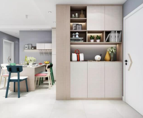 玄關(guān)隔斷設(shè)計：玄關(guān)柜，空間夠一定要裝，沒有玄關(guān)柜，只有住過的人才懂