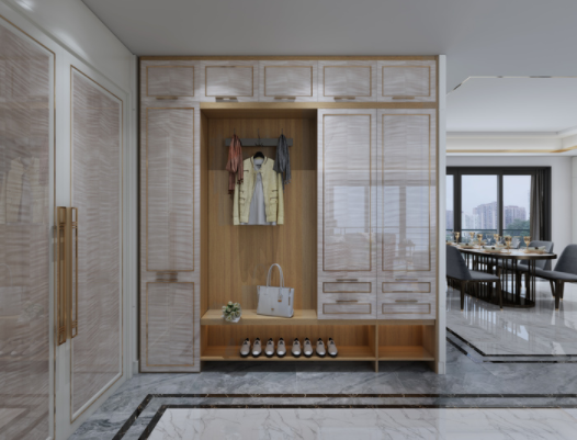 玄關(guān)風(fēng)水設(shè)計：入戶玄關(guān)柜的設(shè)計，解決臟亂差