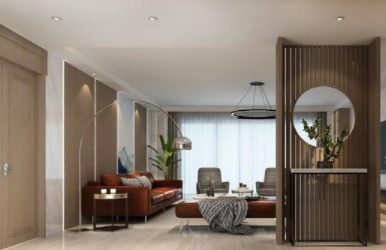 隔斷墻設計：客廳隔斷材質哪種上檔次？