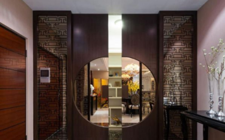 鏤空雕花隔斷：中式隔斷墻的神秘感，鏤空屏風隔斷墻的中式韻味