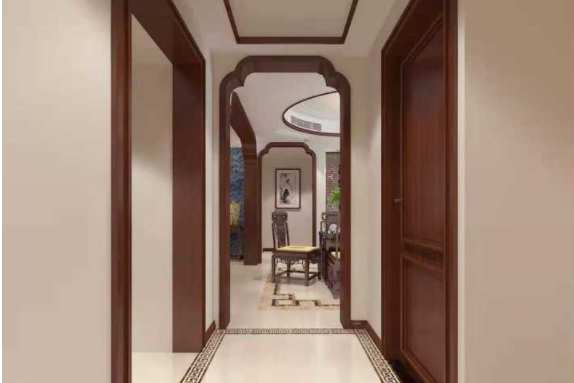 進(jìn)門玄關(guān)裝修效果圖，玄關(guān)吊頂怎么裝修?