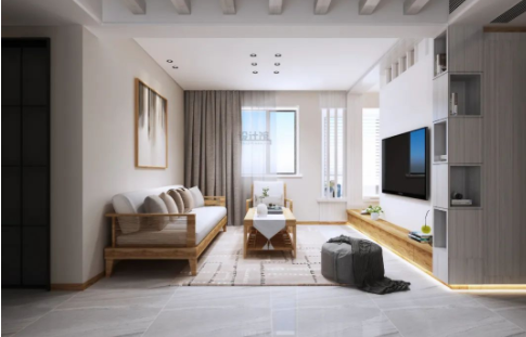 石材茶幾架：茶幾尺寸如何選？客廳無茶幾效果如何？