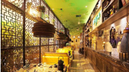 餐廳家具搭配藝術，一日三餐都想在這吃飯