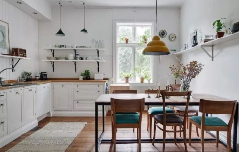 小空間家居裝修設計：餐廳不夠，設計來湊，小空間裝修妙招