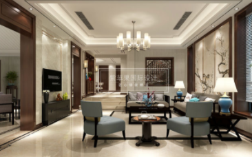 家庭裝修中式風(fēng)格：新中式風(fēng)搭配，空間線條和顏色缺一不可