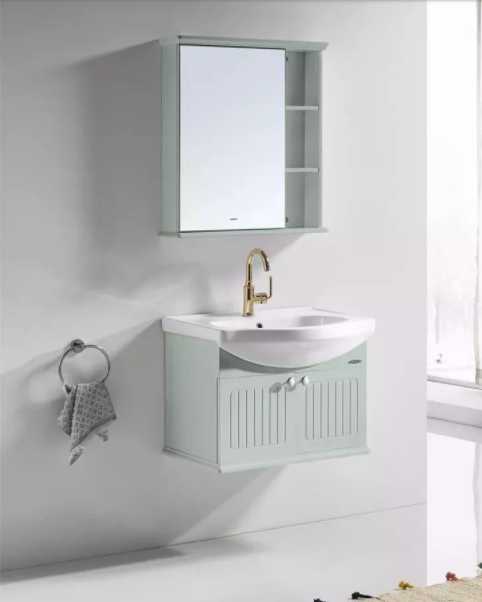 太空鋁懸掛式浴室柜：浴室柜怎么裝才好？要注意的地方真不少！