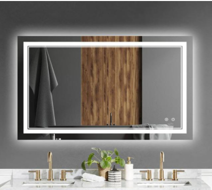 鋁合金家具市場：LED智能浴室鏡框，帶你了解鋁合金拉絲處理工藝