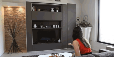 全屋定制家具加盟：一堵墻秒變出全屋家具，小戶型看了會流淚！