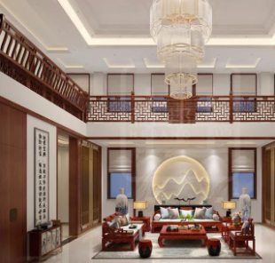 新中式風(fēng)格家具：農(nóng)村自建房的新中式風(fēng)格，顏色搭配與空間線條是重點(diǎn)！