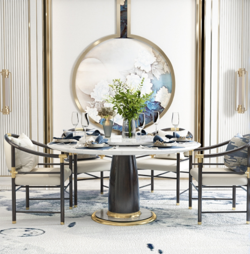 中式新古典家具：優(yōu)雅有格調(diào)的新中式風(fēng)格餐廳，是家具界不朽的時(shí)尚