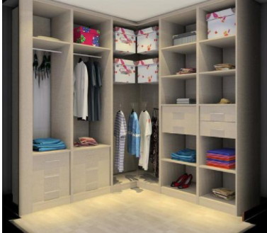 入墻式生態(tài)板衣柜：全鋁衣柜代替木質(zhì)衣柜的幾個必然因素