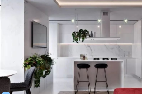 整體櫥柜臺面寬度：櫥柜臺面選大理石嗎？尺寸多少合適？