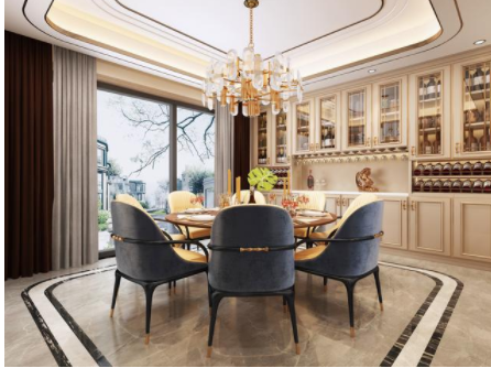 別墅餐廳吊燈高度安裝在什么位置合適？吊燈安裝高度