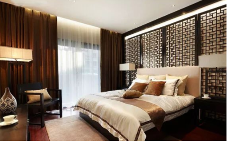 簡約新中式裝修效果圖：新中式裝修如何搭配窗簾！