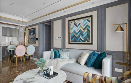 成都別墅軟裝：別墅軟裝設(shè)計(jì)時窗簾應(yīng)該如何選擇