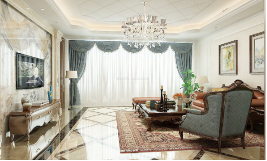 【歐式窗簾圖片】如何購(gòu)買(mǎi)歐式窗簾，歐式窗簾的選購(gòu)注意事項(xiàng)